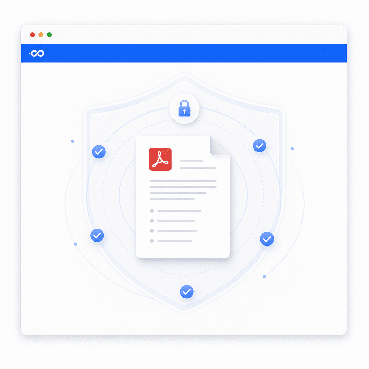 PDF 파일은 서버로 업로드되지 않습니다