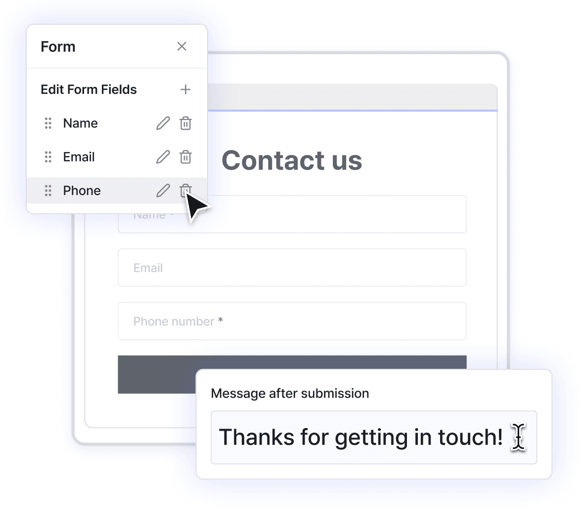 Build Tailored Forms Quickly and Easily.