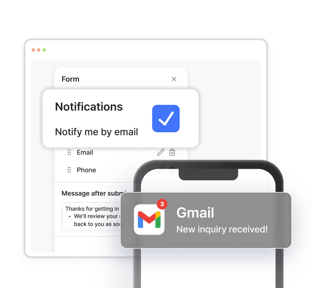 Get Notified Instantly When Someone Submits a Form.