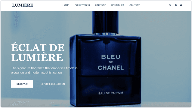 Product Showcase Page