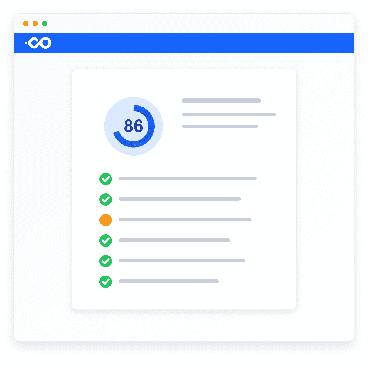 Title, description, H1 and canonical checked in one pass