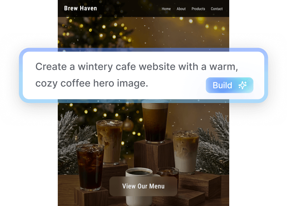 Crea sitios con un solo prompt