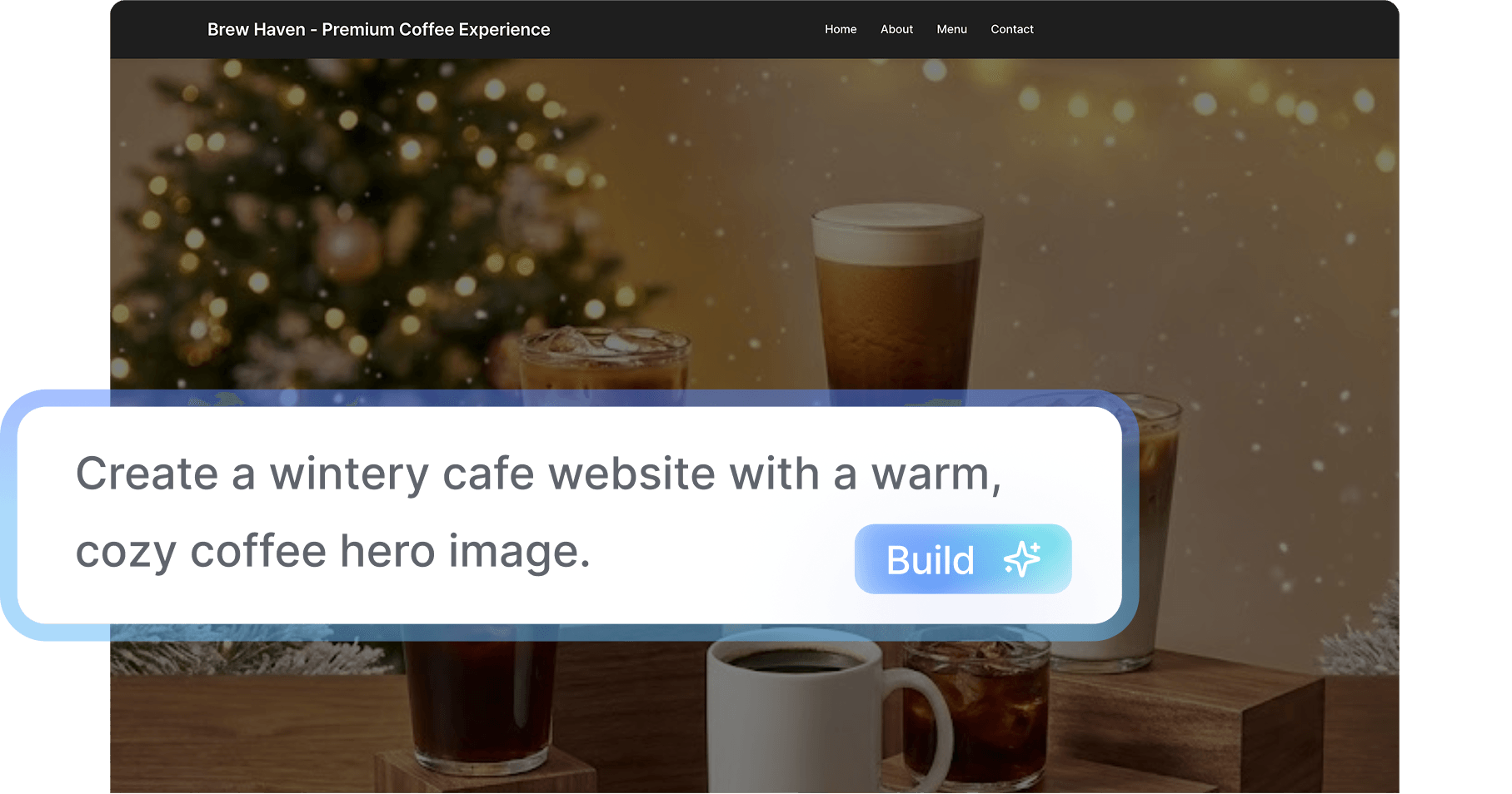 Crea sitios con un solo prompt