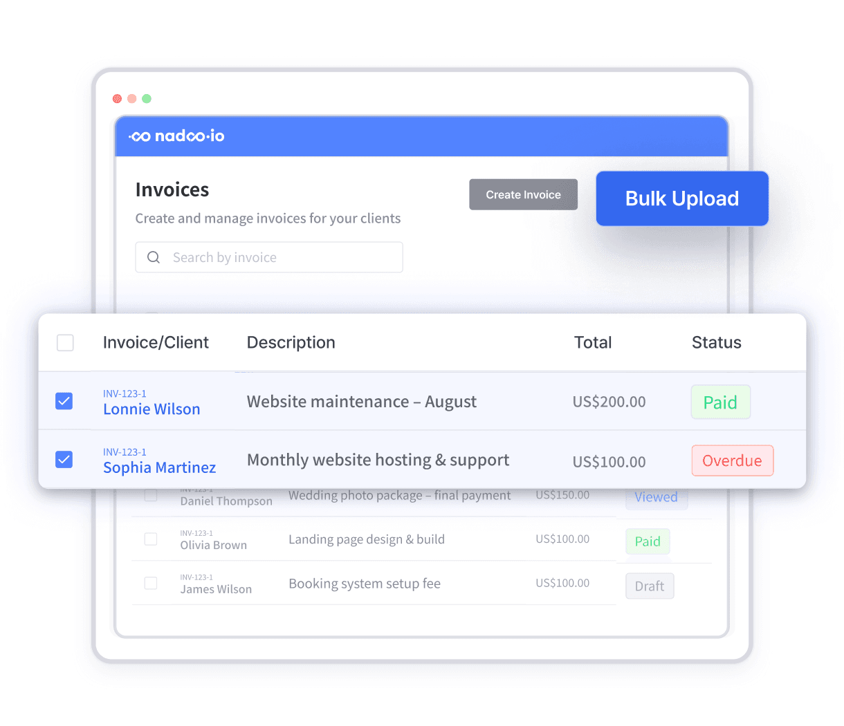 Manage Your Invoices by Status